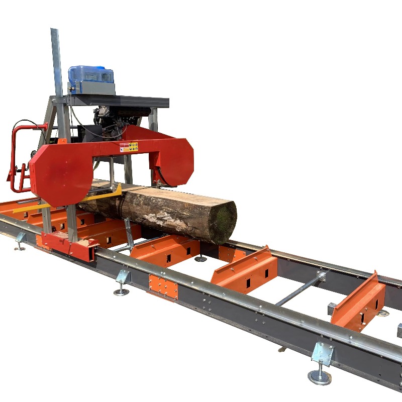 Woodworking Machines - 36インチ製材所用ヘビーデューティー電動木材切断機（トレーラーオプション付き）林業機械