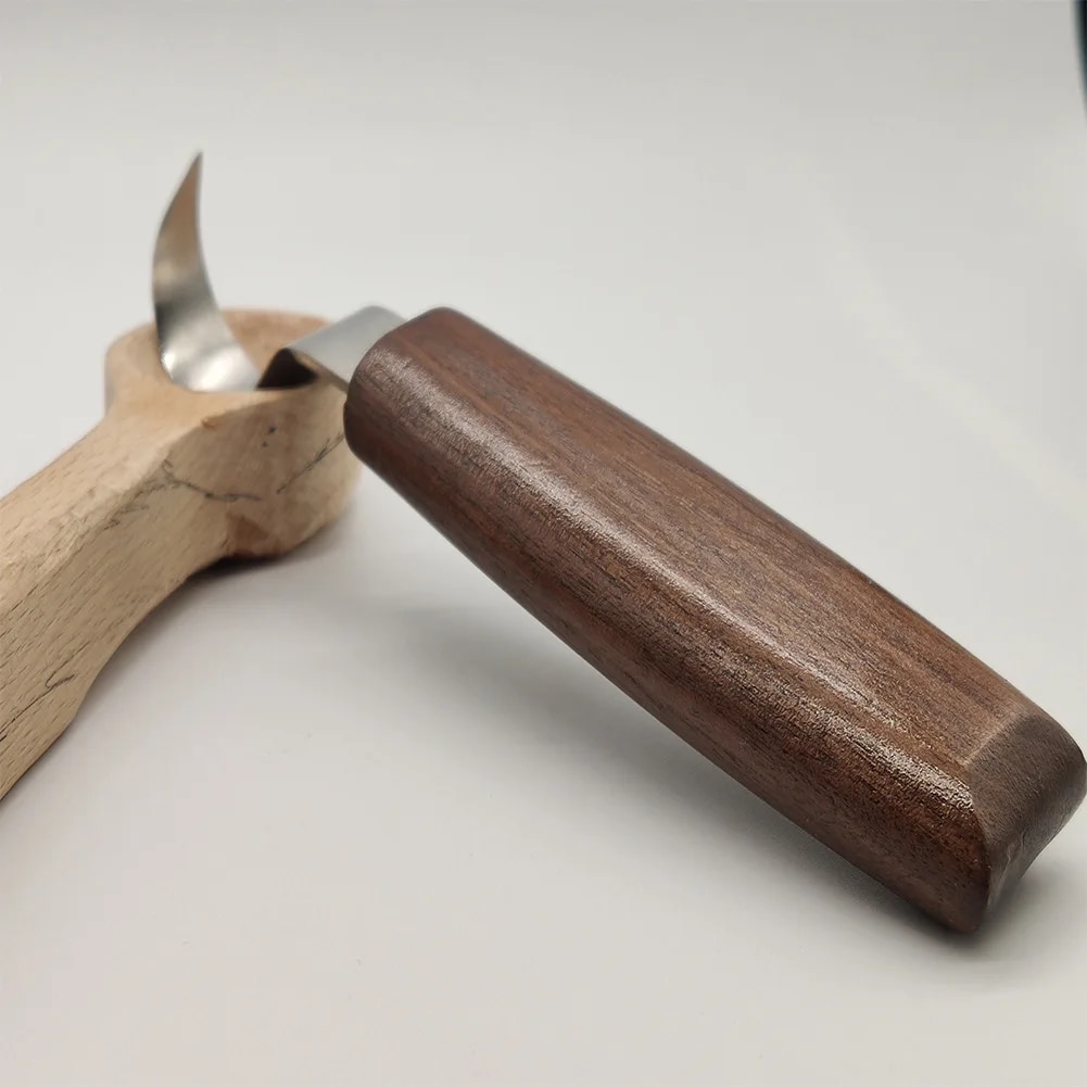 Woodworking Shops - 1pc 木工彫刻ナイフセット DIY フックナイフプロの彫刻ツール湾曲した木材スクレーパー耐久性のある木材