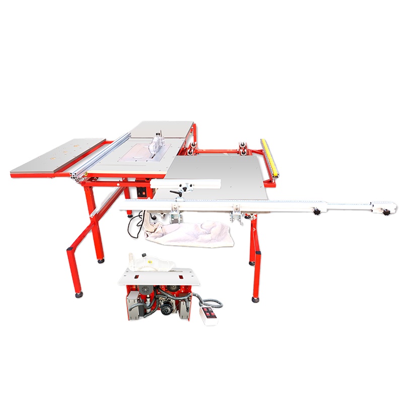 Woodworking Machines - 高品質ポータブル折りたたみ式木工用鋸盤 多機能エッジソーイング、バインディング、フライス加工に最適な木工テーブルソー