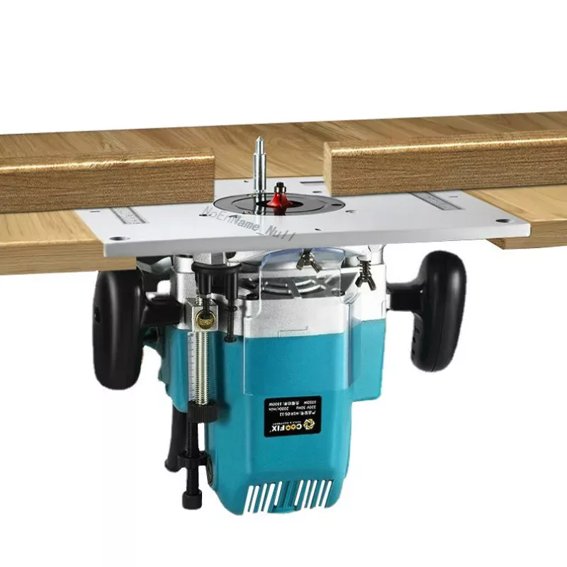 Woodworking Asmr - 木工用多機能アルミルーター,電気木材用挿入プレート