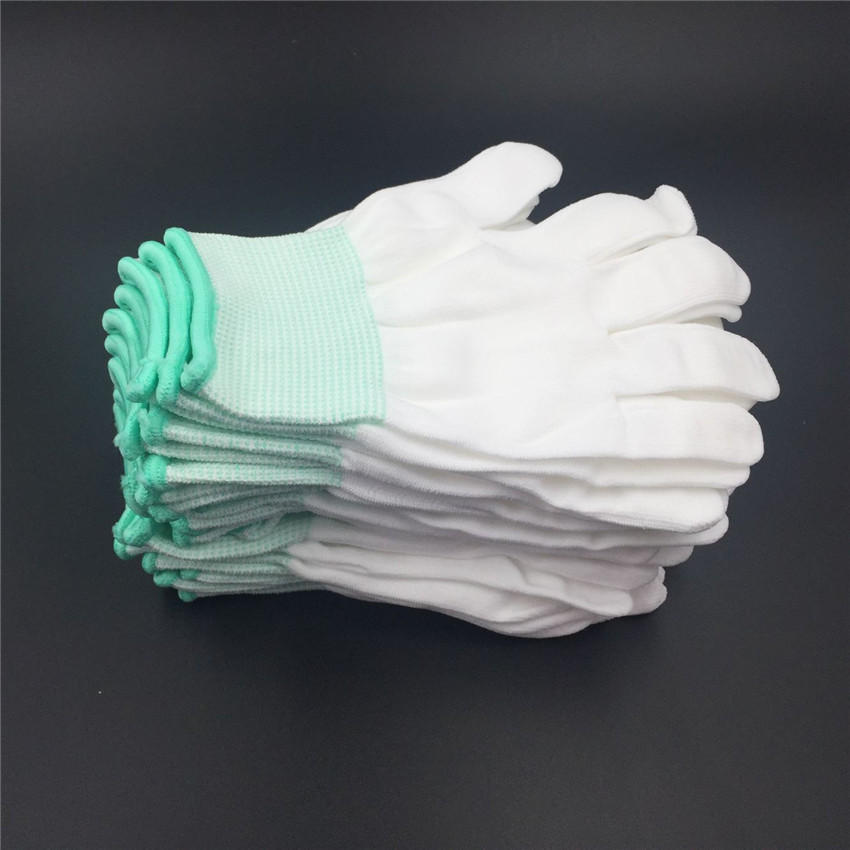 Woodworking Gloves - 庭の作業用の5ペアのハンドグローブガーデン,上質な綿のグローブ,ガーデニング,建設用溶接,木工用