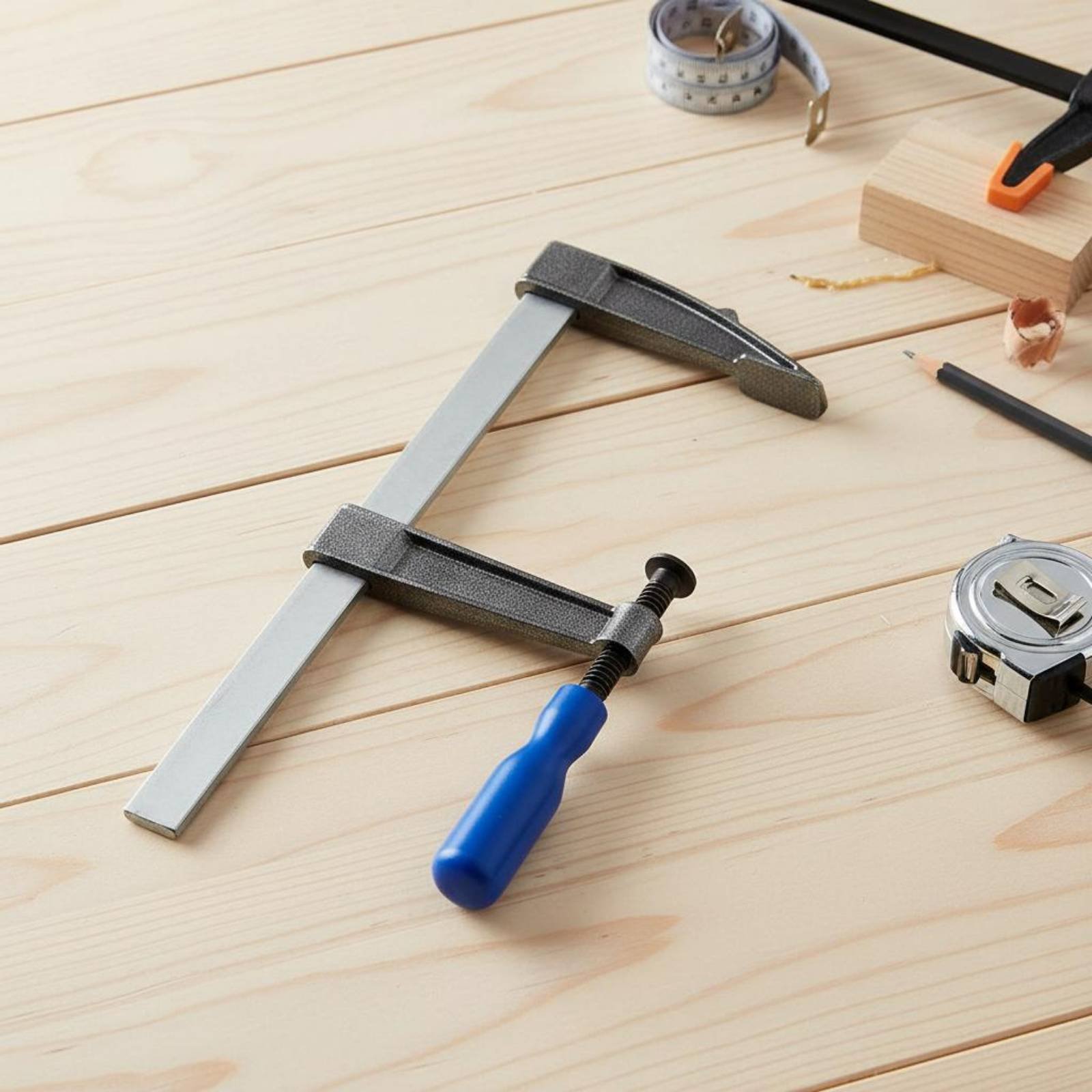 Woodworking And Carpentry - Fクランプ 簡単調整 木工用Fクランプ クランプ装置 防錆・耐腐食性 木工職人、作業場、ガレージ用