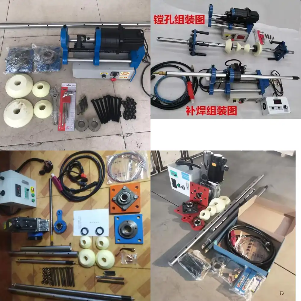 Woodworking Machines - 2026年注目商品 ポータブル自動2in1ラインボーリング＆ボア溶接機 CNC木工機械 キャビネット製造用