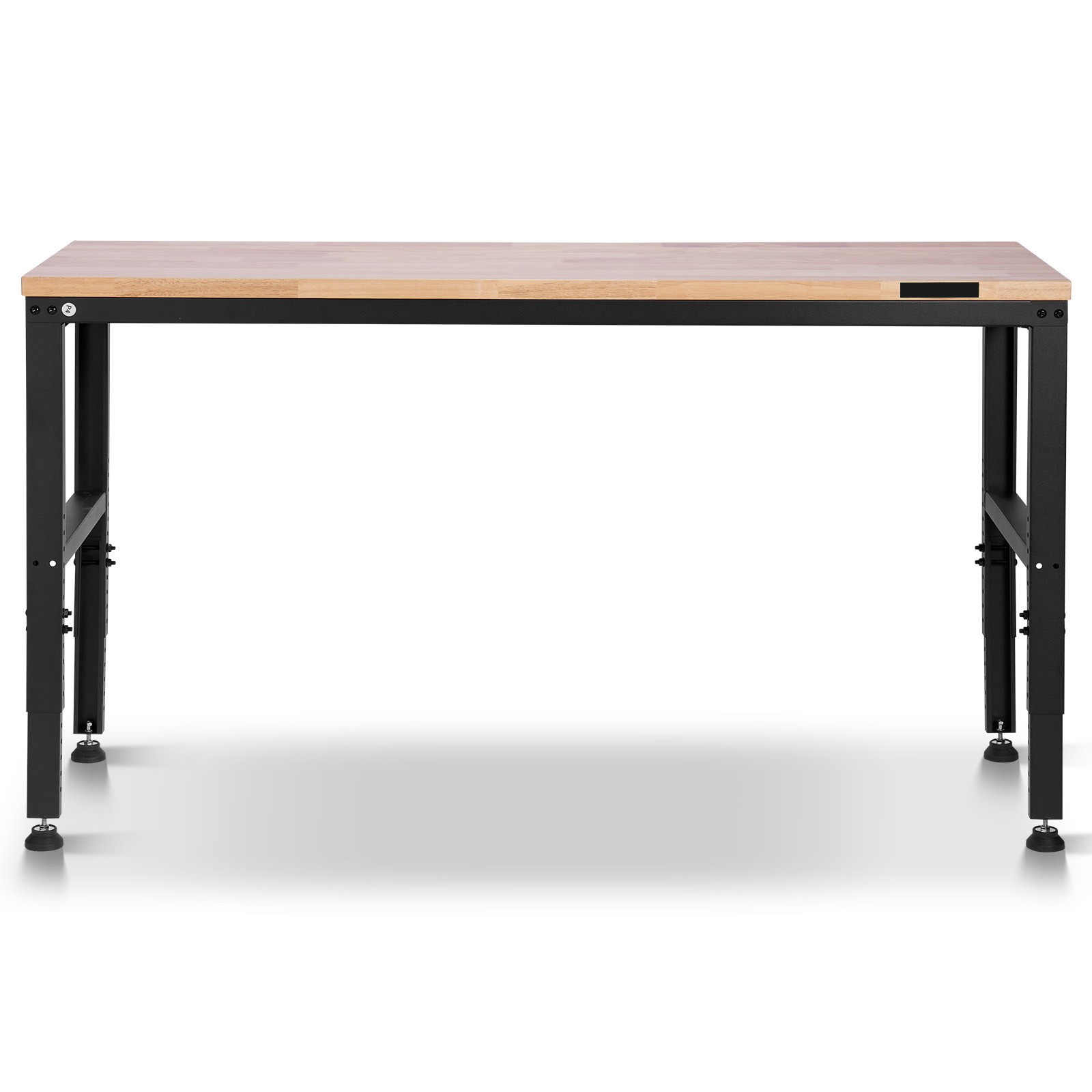Workbench Woodworking - 高さ調節可能なワークベンチ 61インチ×20インチ 電源コンセント付き作業台