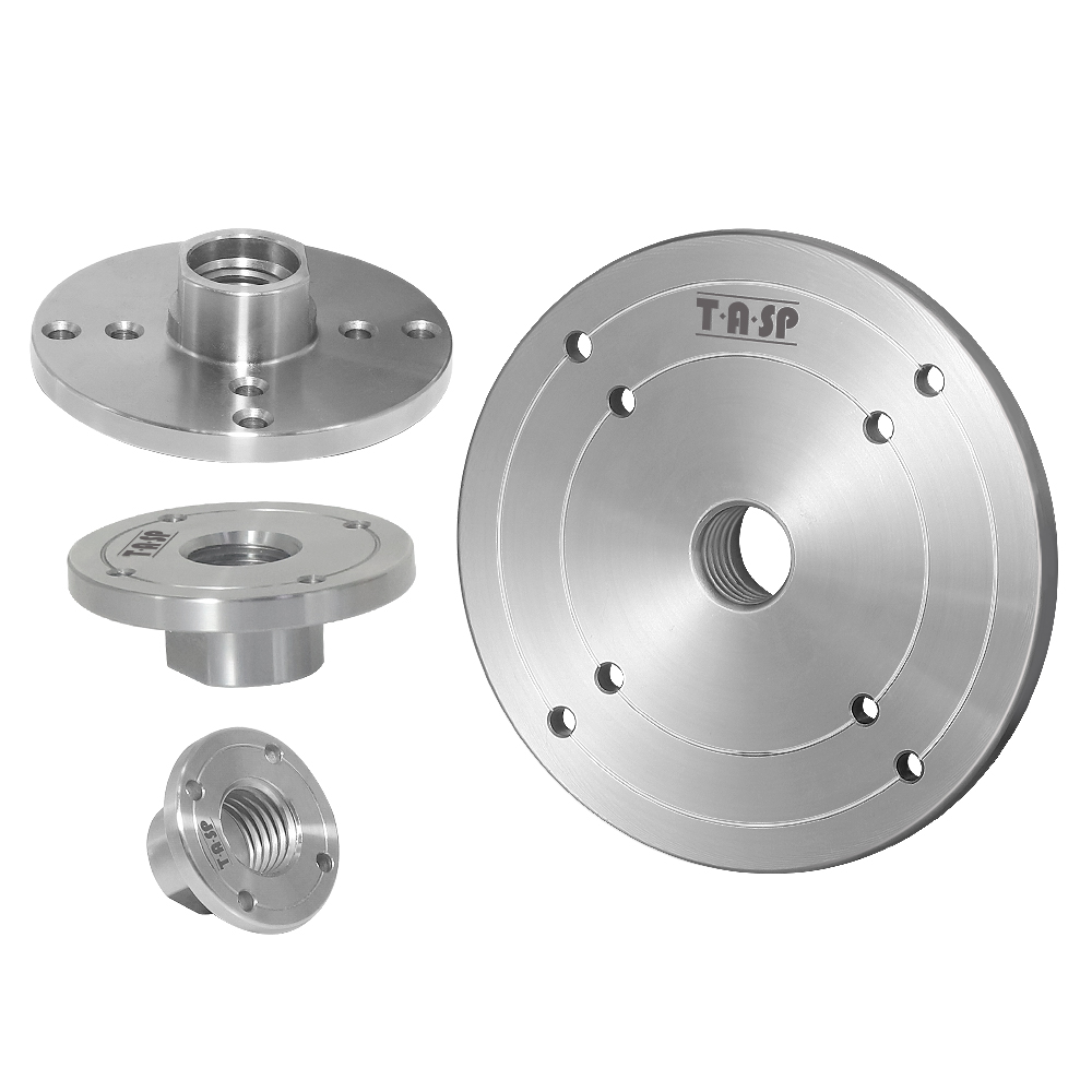 Woodworking Lathe Chuck - 木工旋盤フェイスプレートスチールフェイスプレートフランジ M33 x3.5mm 1 
