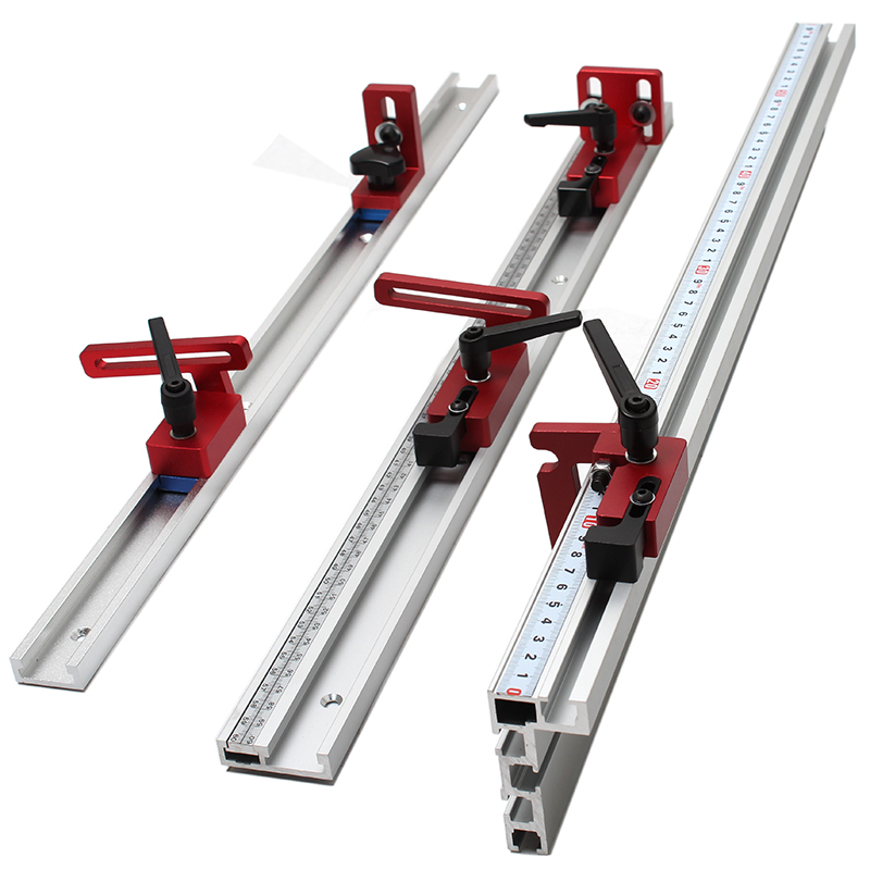 Woodworking Rasp - 木工 T トラックストップ T スロットリミッターアルミマイタートラックフェンスフリップストップシュートロケーター大工 DIY