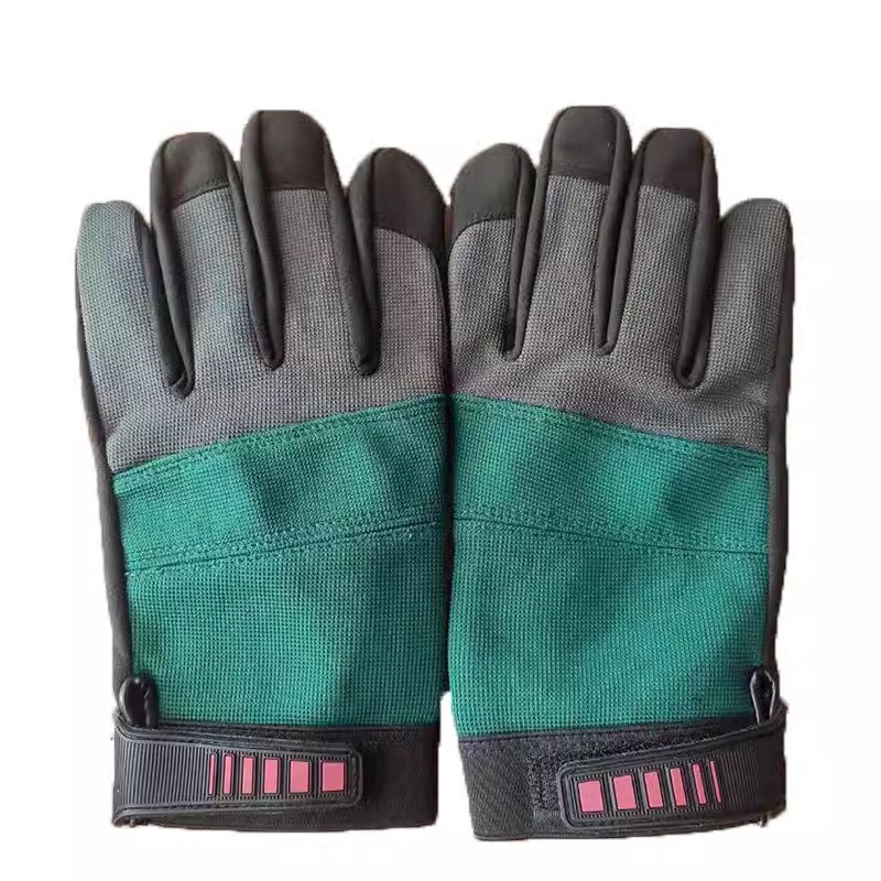 Woodworking Gloves - オートバイ乗車用手袋 ドリル作業用手袋 頑丈な屋外用 車修理 木工 電気工具用手袋