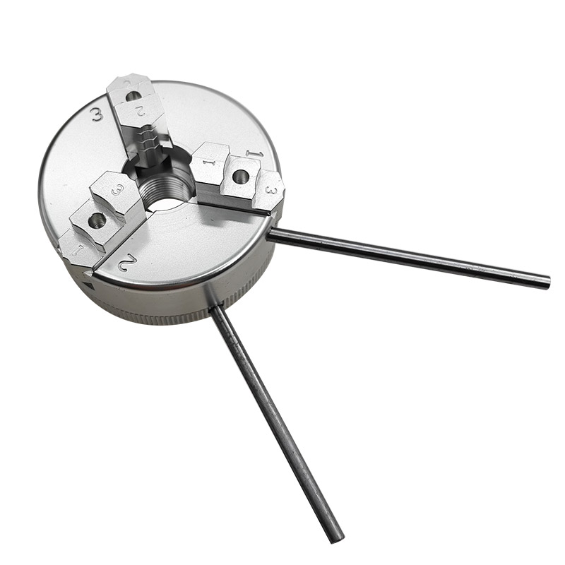 Woodworking Lathe Chuck - 48 ミリメートルミニ 3 ジョーセルフセンタリングチャック K11-48 アルミニウム合金旋盤ベンチグラインダードリル木工旋削用