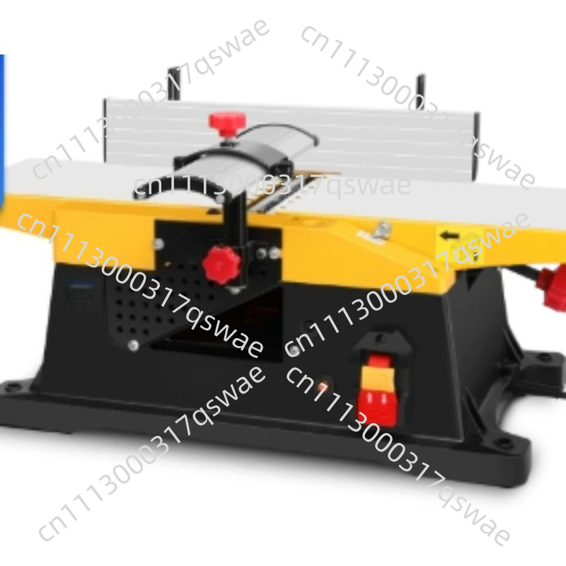 Woodworking Jointer - 木工用ベンチトップジョインター 6インチ 1800W 電動木材厚削り盤 ハンドプレーナー 木工ジョインター