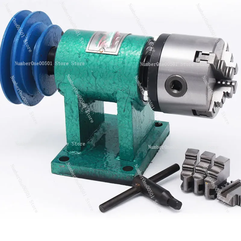 Woodworking Lathe Chuck - 自家製旋盤スピンドル木工DIY金属組立ビーズマシン三爪四爪セルフセンタリングチャック改造セット