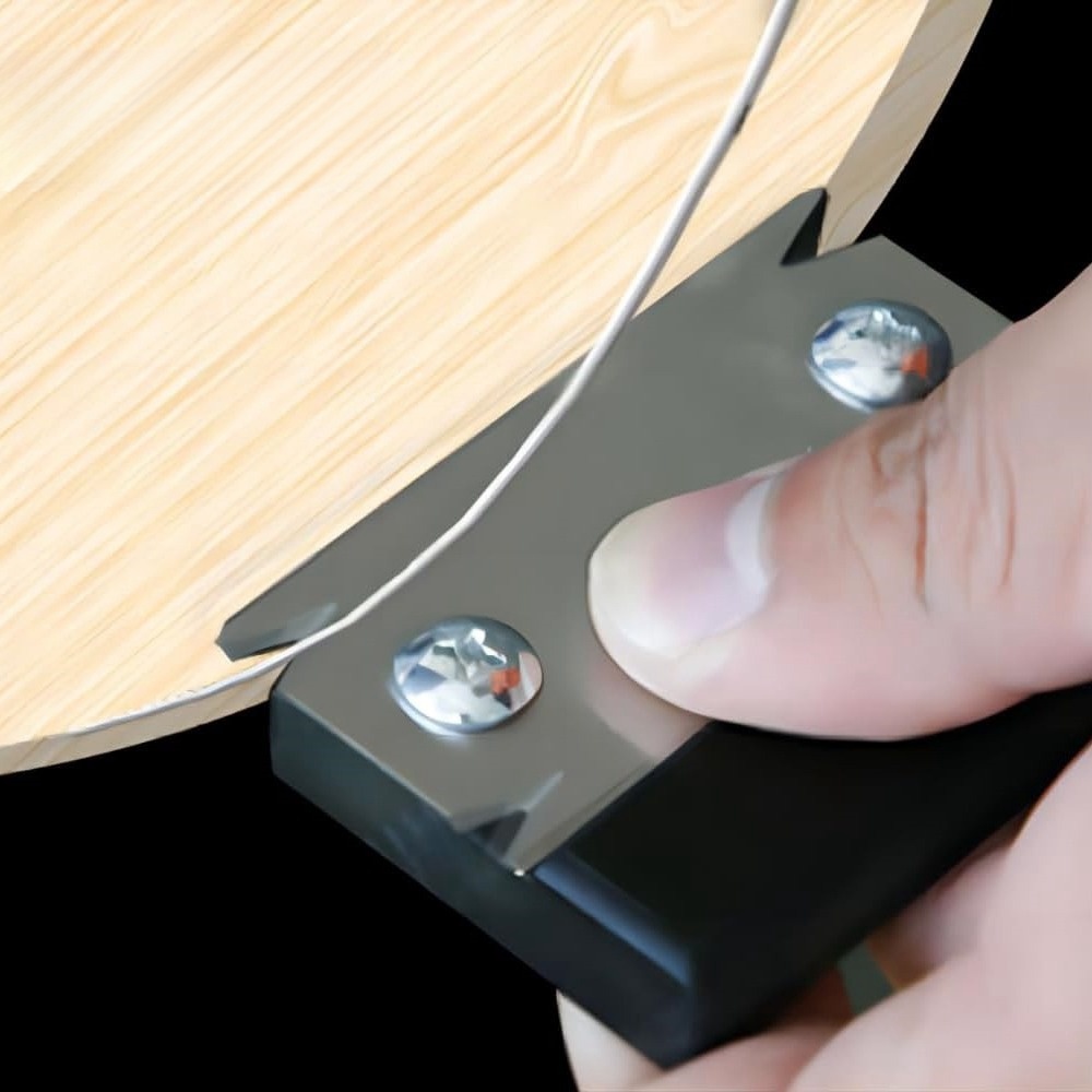 Woodworking Jointer - ALLSOME 木材面取り平面エッジバンディングトリマーベニヤエッジトリマーバリスクレーパー木工用