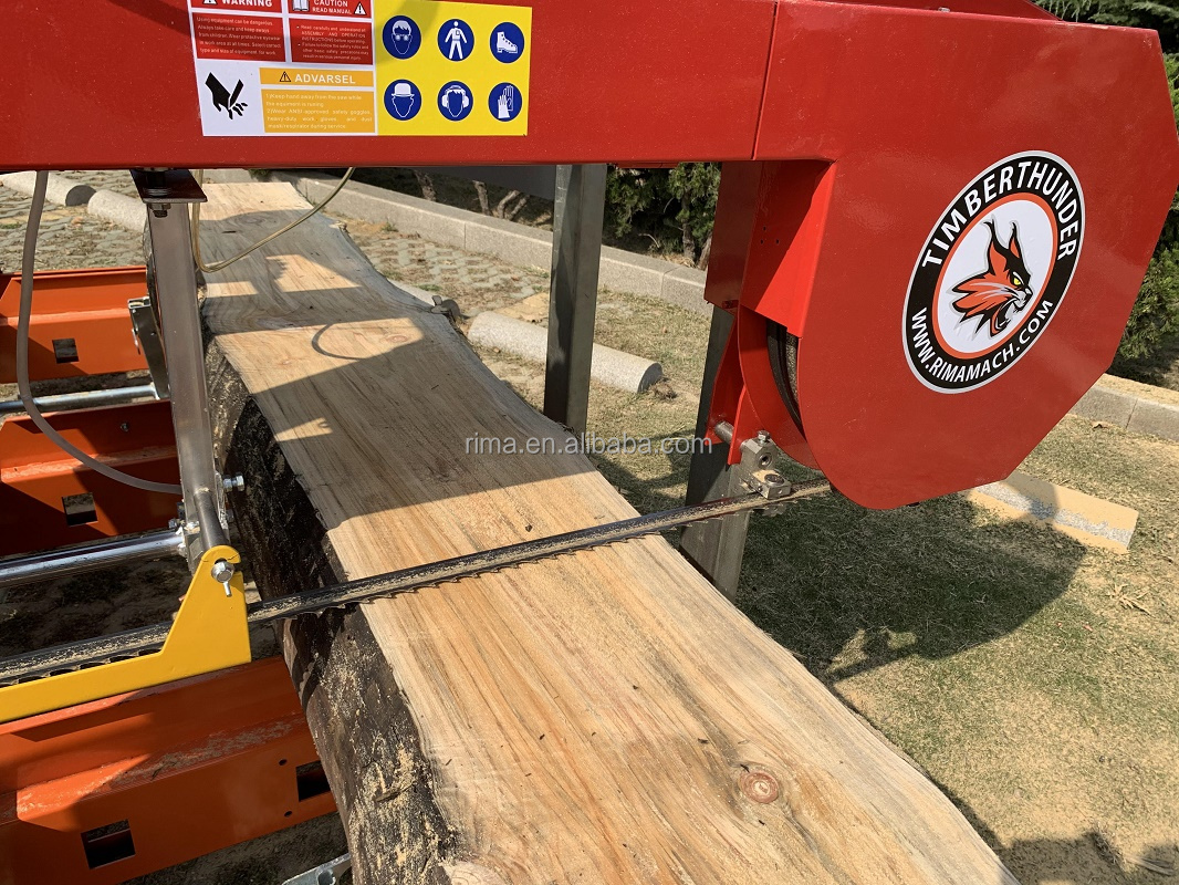 36インチ製材所用ヘビーデューティー電動木材切断機（トレーラ - Woodworking Machines のレビューと価格