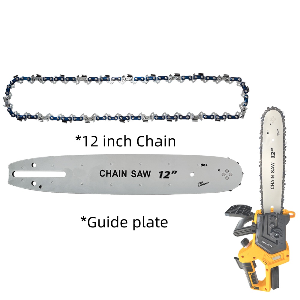 12インチチェーンソーチェーン＆ガイドバーセットアクセサリー - Woodworking Videos のレビューと価格