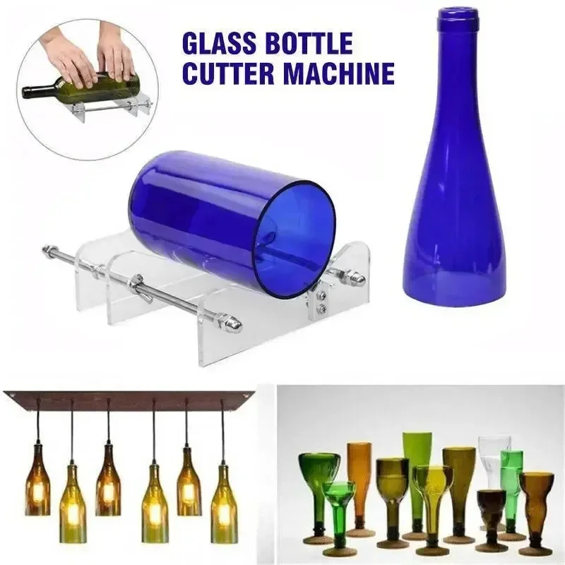新しいガラス瓶カッターツール、調整可能なワイン/ビール瓶切断 - Woodworking Gift Ideas のレビューと価格