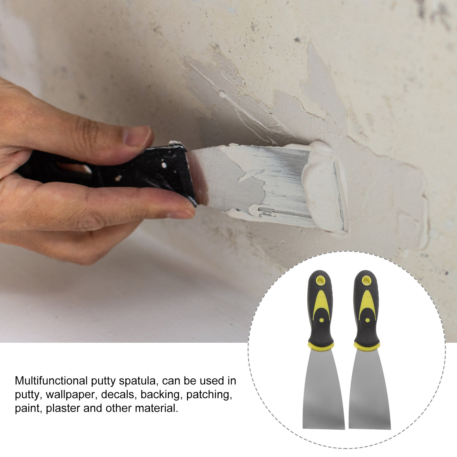 4個入り デュアルカラーハンドル パテナイフセット ステンレ - Woodworking Wallpaper のレビューと価格