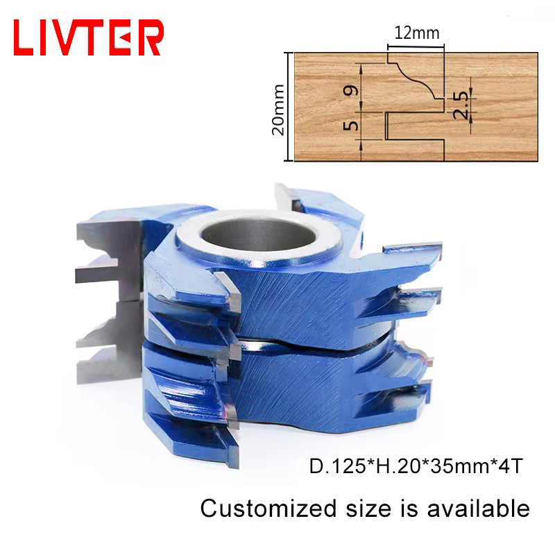 無垢材プロファイルカッターヘッド 彫刻機用必須木工機械部品  - Woodworking Machines のレビューと価格