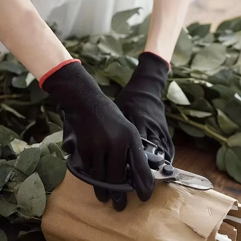 20 個保護作業手袋耐摩耗性ノンスリップ帯電防止園芸および木 - Woodworking Gloves のレビューと価格