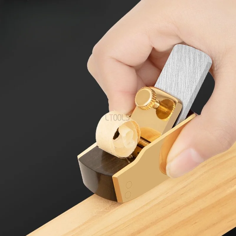 エボニーウッドプレーナー,平底,凸型真鍮プレーナー,手作り, - Woodworking Rasp のレビューと価格
