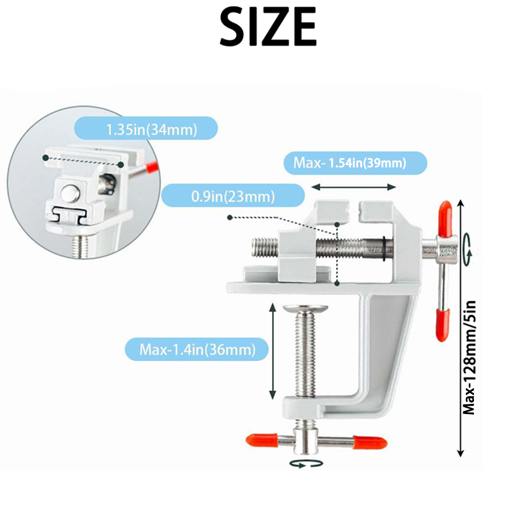 ミニベンチバイス多機能3.5インチアルミ製小型宝石細工用テー - Woodworking Quotes のレビューと価格