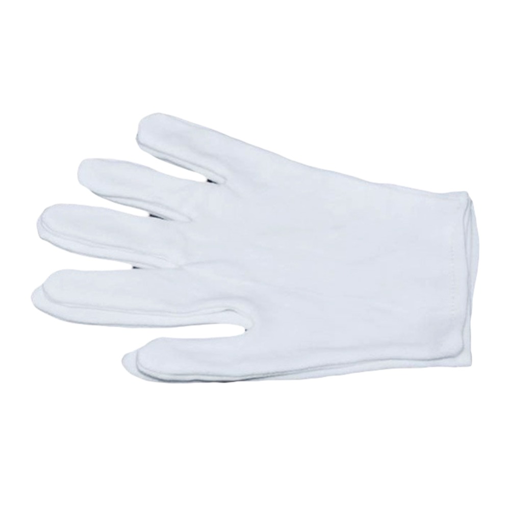 24 個の白色綿作業用手袋 8.46 インチ中型サイズ保護設 - Woodworking Gloves のレビューと価格