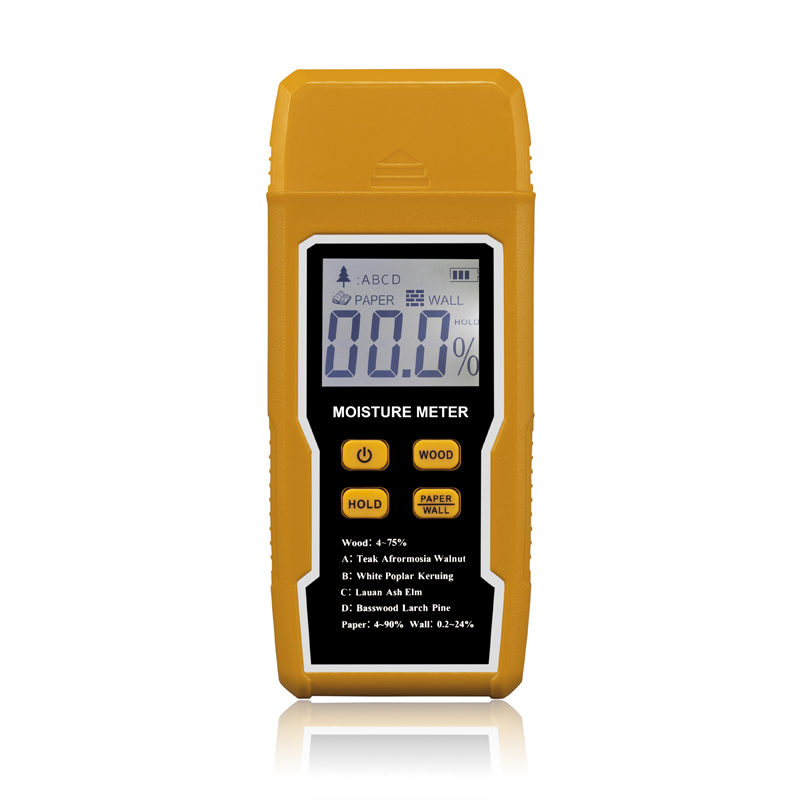 4 ピンデジタル水分計 LCD 木材竹床紙壁建物湿度テスター - Woodworking Wallpaper のレビューと価格