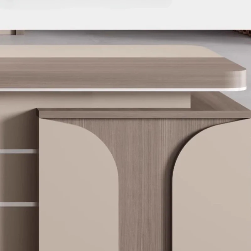 スタンドラゲ調節可能な収納エグゼクティブデスク（ハッチ付き） - Woodworking Desk Chair のレビューと価格
