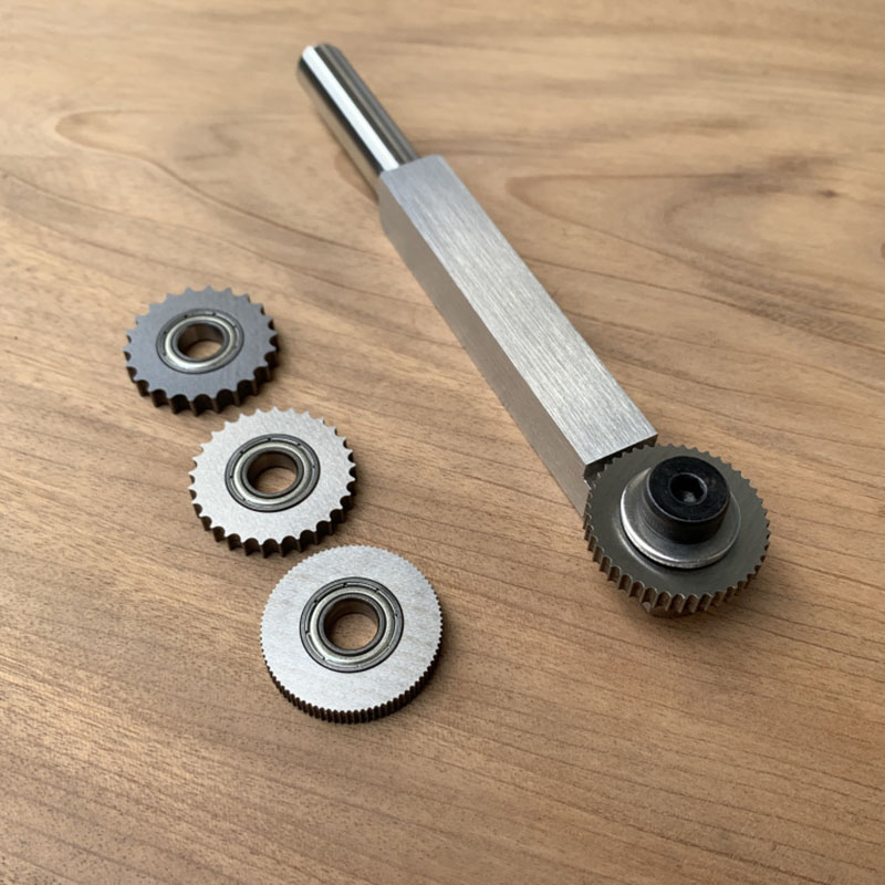 1セットシングルホイールローレットツールホルダー、4 1-4 - Woodworking Lathe Chuck のレビューと価格