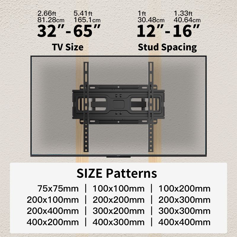 フルモーションテレビ壁掛け金具（32～65インチのほとんどの - Woodworking Tv のレビューと価格