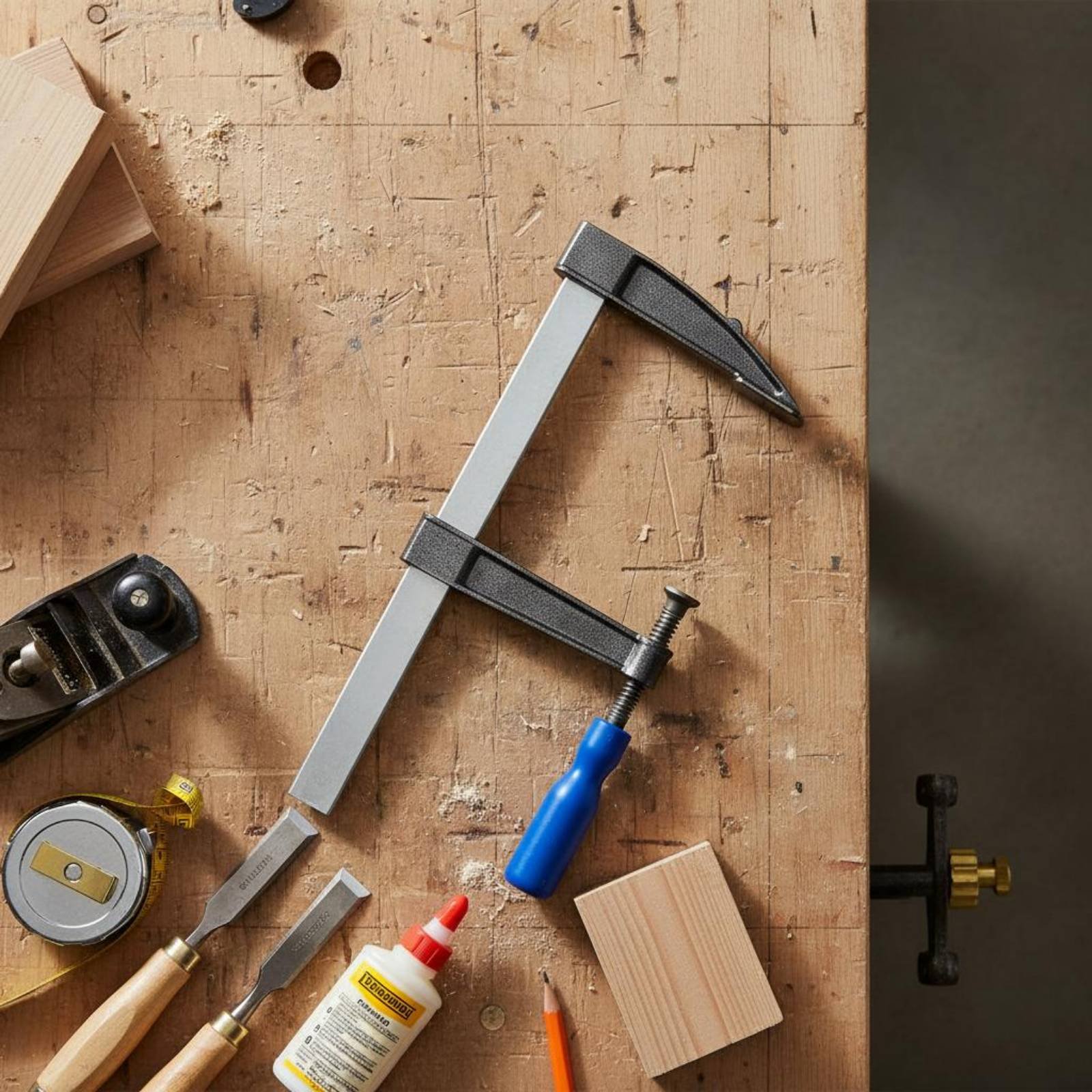Fクランプ 簡単調整 木工用Fクランプ クランプ装置 防錆・ - Woodworking And Carpentry のレビューと価格