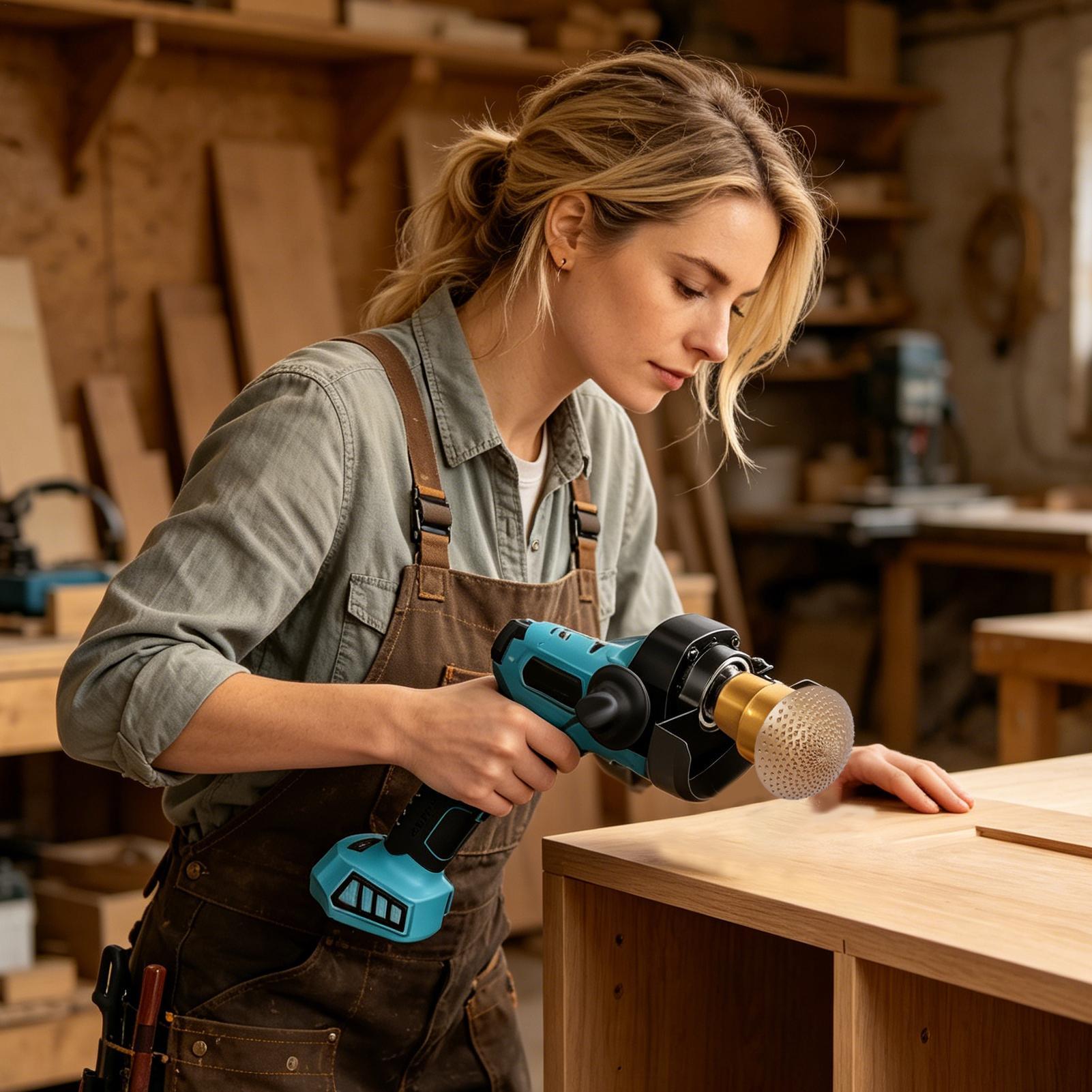 アングルグラインダーアクセサリー円弧状彫刻ヘッド交換用曲面ア - Woodworking And Carpentry のレビューと価格