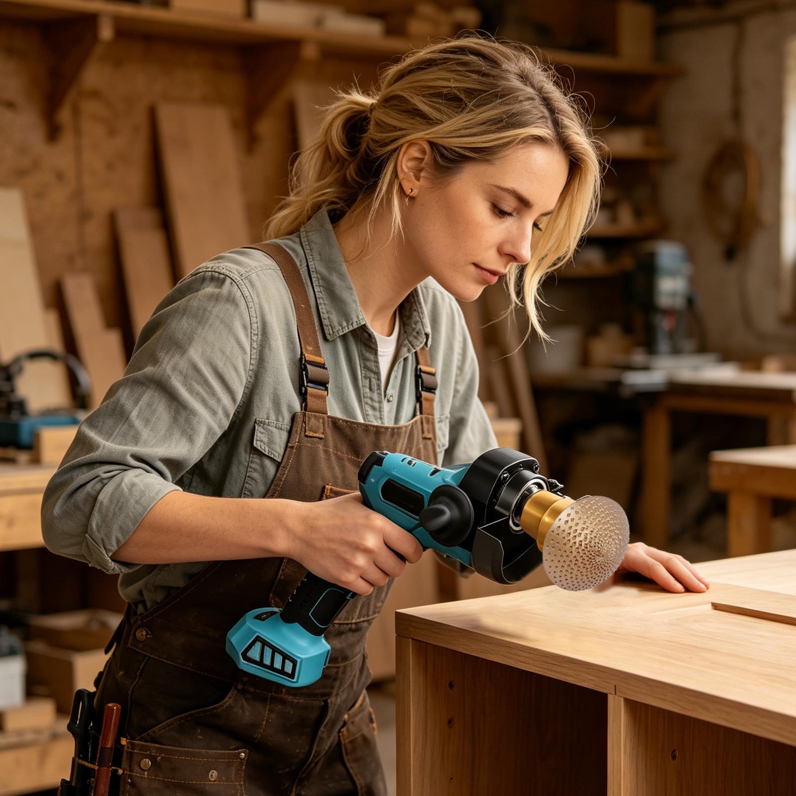 アングルグラインダーアクセサリー円弧状彫刻ヘッド交換用曲面ア - Woodworking And Carpentry のレビューと価格