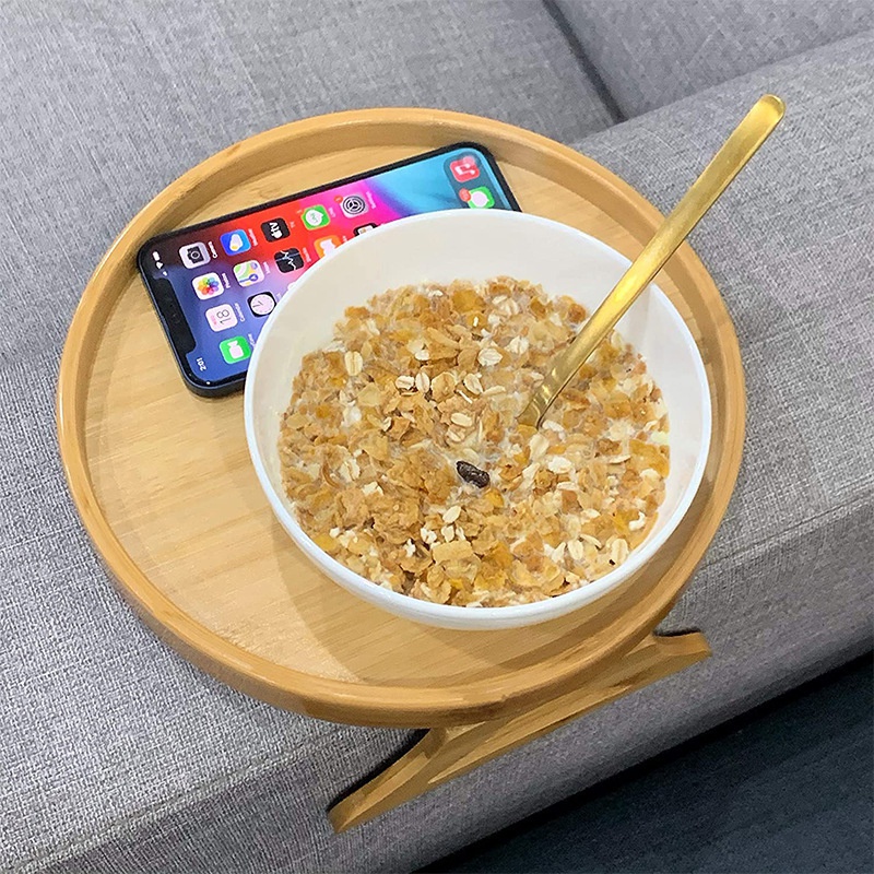 ソファトレイ テーブル ソファアームレスト クリップオントレ - Woodworking Tv のレビューと価格