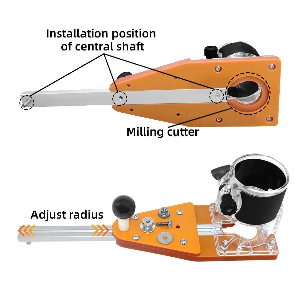 サークル切断治具マキタ電動ハンドトリマー木材ルーターフライス - Woodworking Jointer のレビューと価格