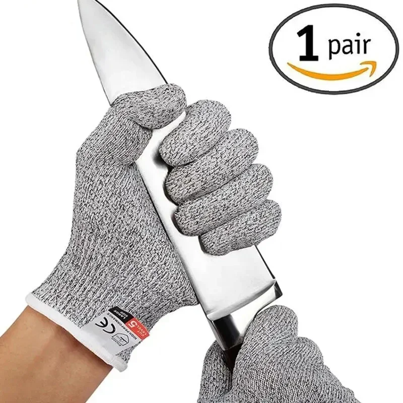 グレード5子供用耐切創手袋 スポット木工 紙切り キッチン  - Woodworking Gloves のレビューと価格