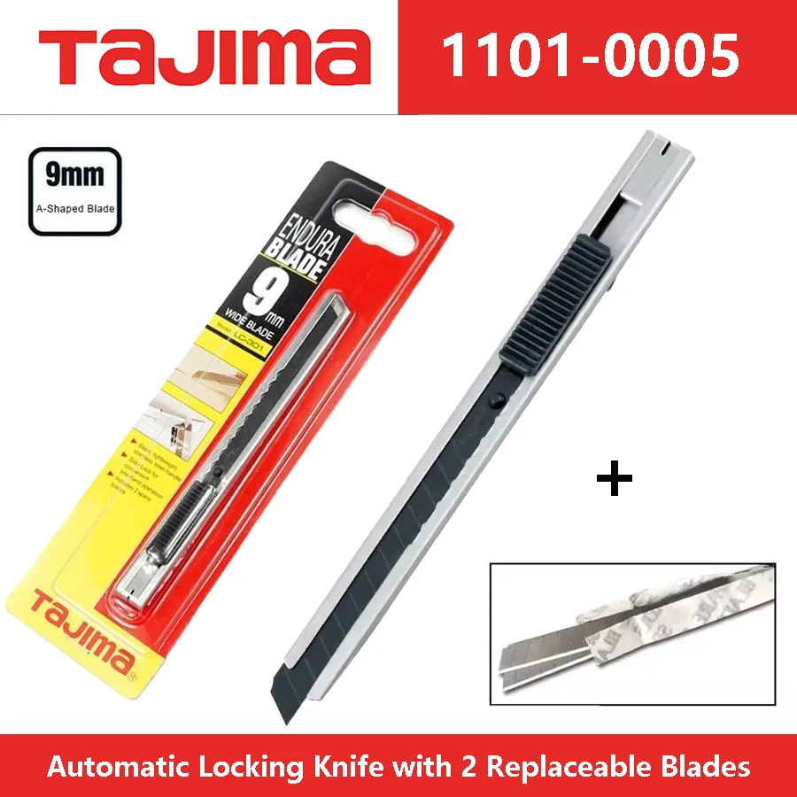 TAJIMA LC301B ミニユーティリティナイフ 幅9m - Woodworking Wallpaper のレビューと価格
