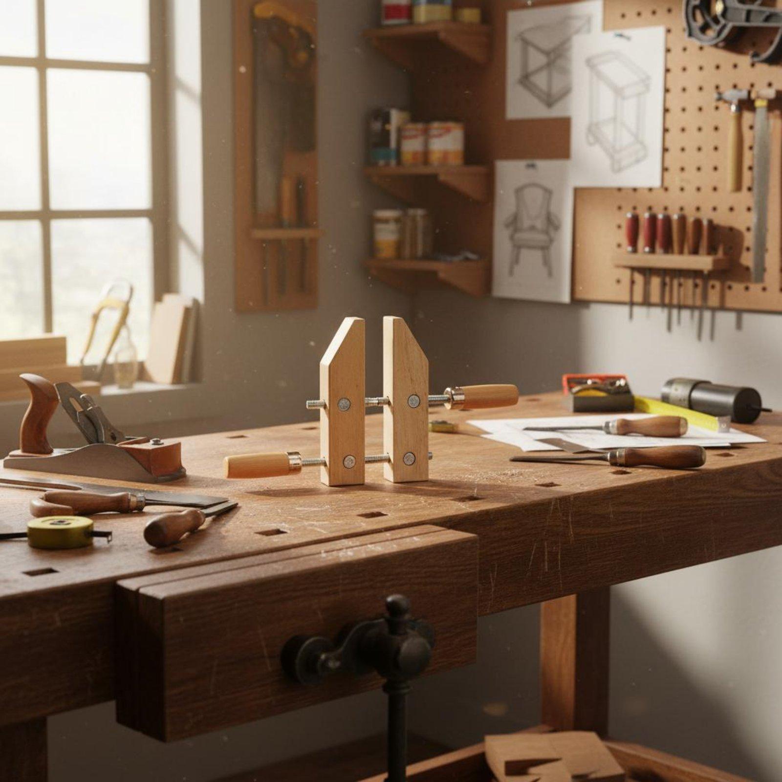 多用途調整可能なクランプ、スチールネジ付き、木工工具、大工の - Woodworking And Carpentry のレビューと価格