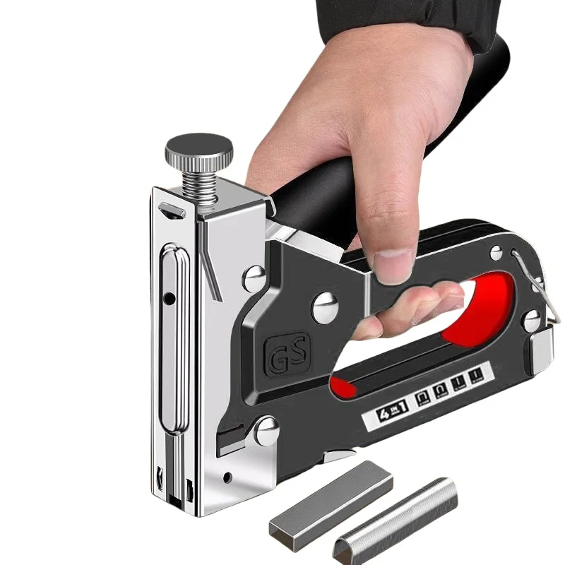 4in1手動釘打ち機、建築用ステープラー、エアネイル、木工用 - Woodworking Ebook のレビューと価格