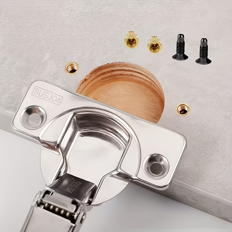 10/30/50セット再利用可能なヒンジ修理インサートキット - Woodworking Shops のレビューと価格