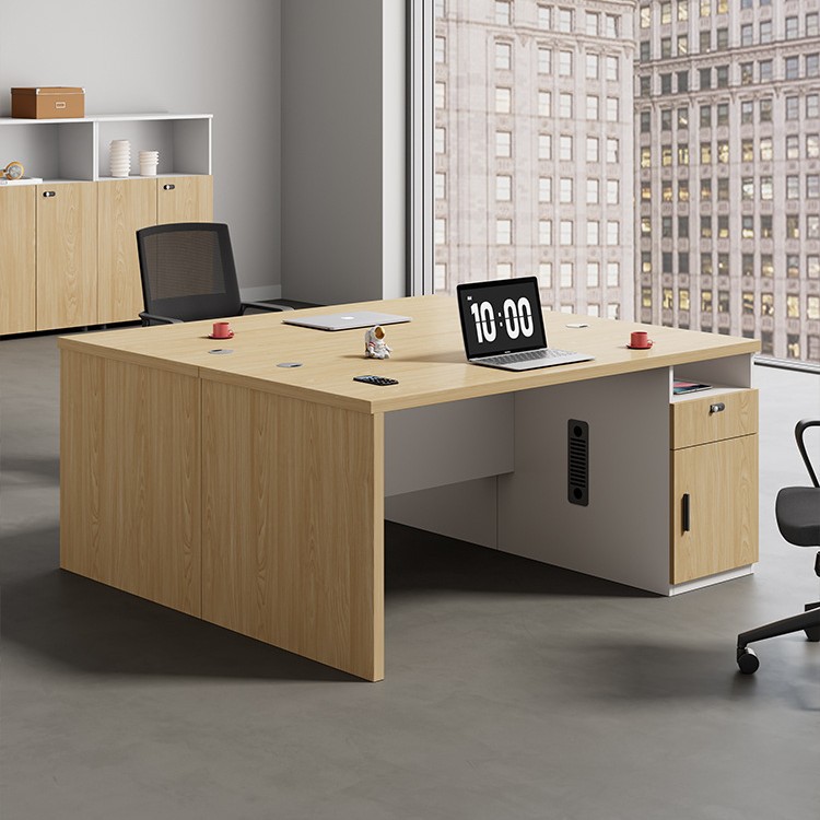 スタッフオフィスデスクと椅子の組み合わせ 1.2メートル 1 - Woodworking Desk Chair のレビューと価格