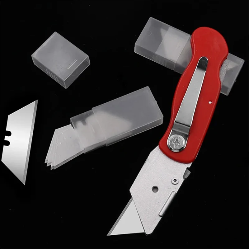 ユーティリティ折りたたみナイフ家庭用オフィス文具壁紙ナイフ折 - Woodworking Wallpaper のレビューと価格