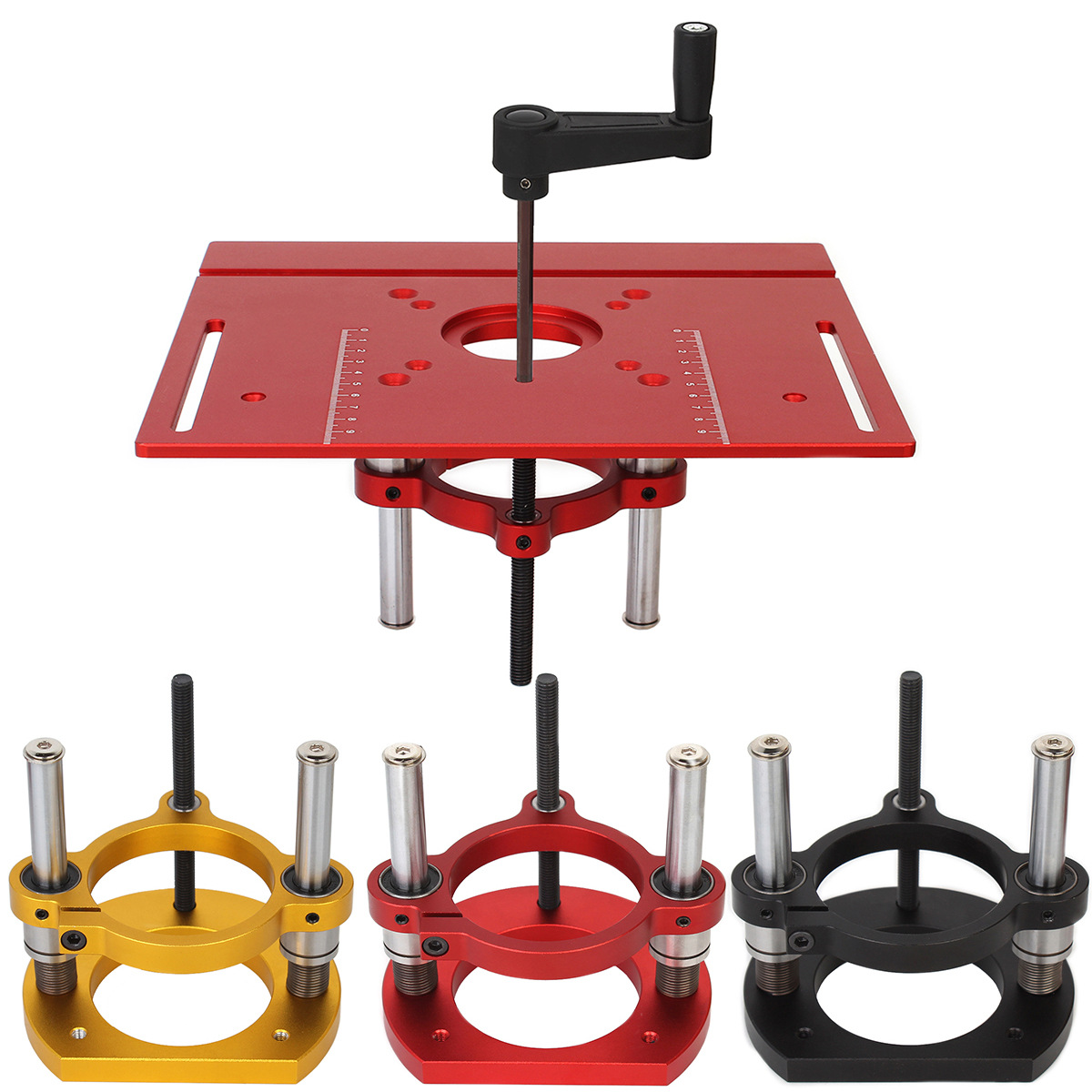 65mm反転式昇降ベース電動木工フライス盤テーブル、木工用溝 - Workbench Woodworking のレビューと価格