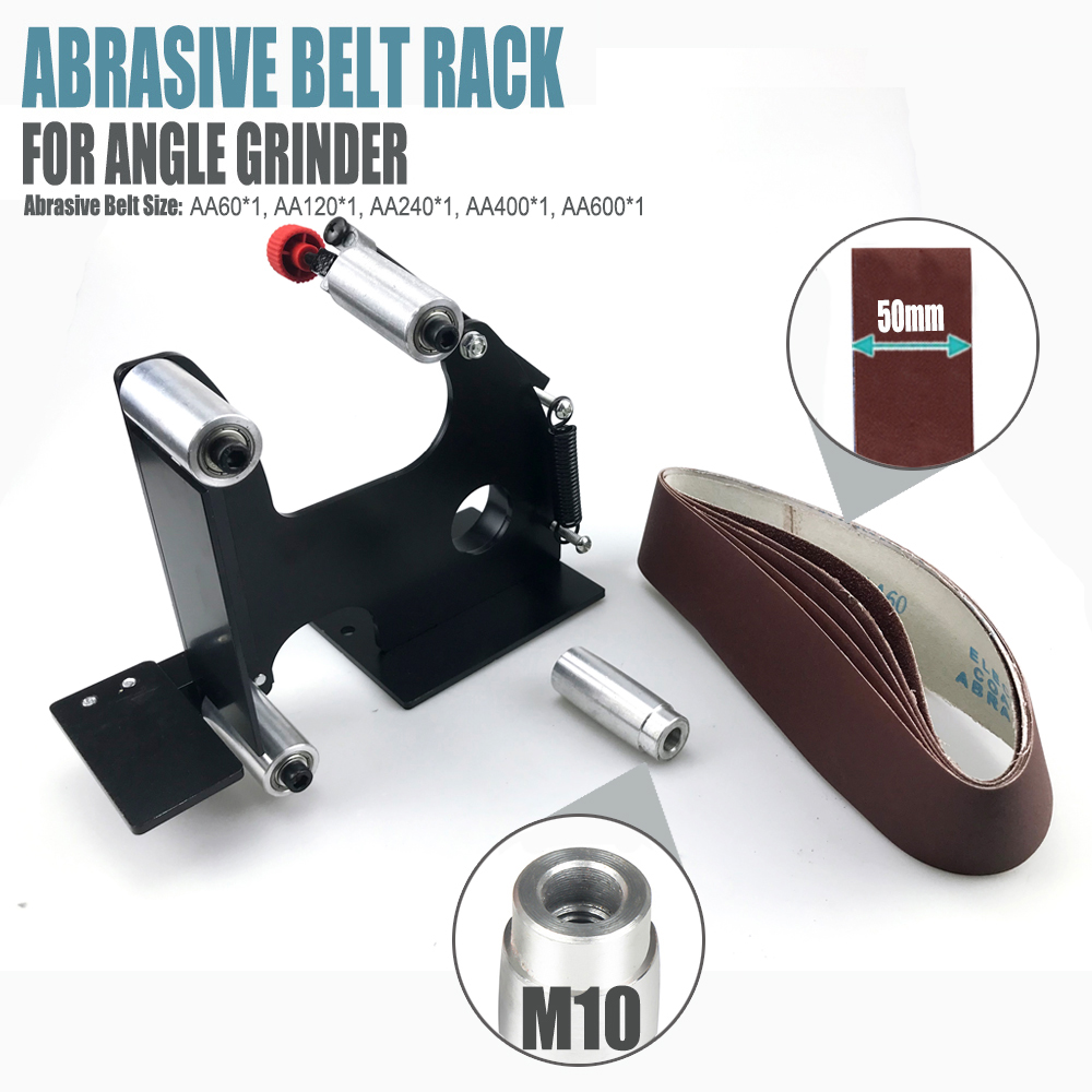 多機能アングルグラインダーサンディングベルトアダプター100 - Woodworking Asmr のレビューと価格